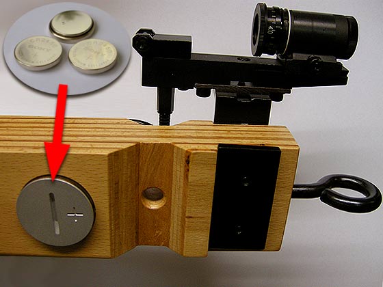 Winzeler match crossbow model 313 - Replacement of batteries